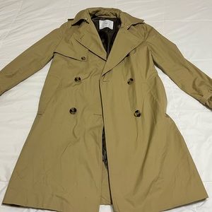 NWOT Mango Cotton Classic Trench Coat M
